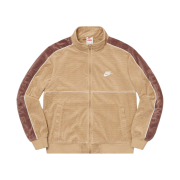 Supreme x Nike Velour Track Jacket Tan - 21SS