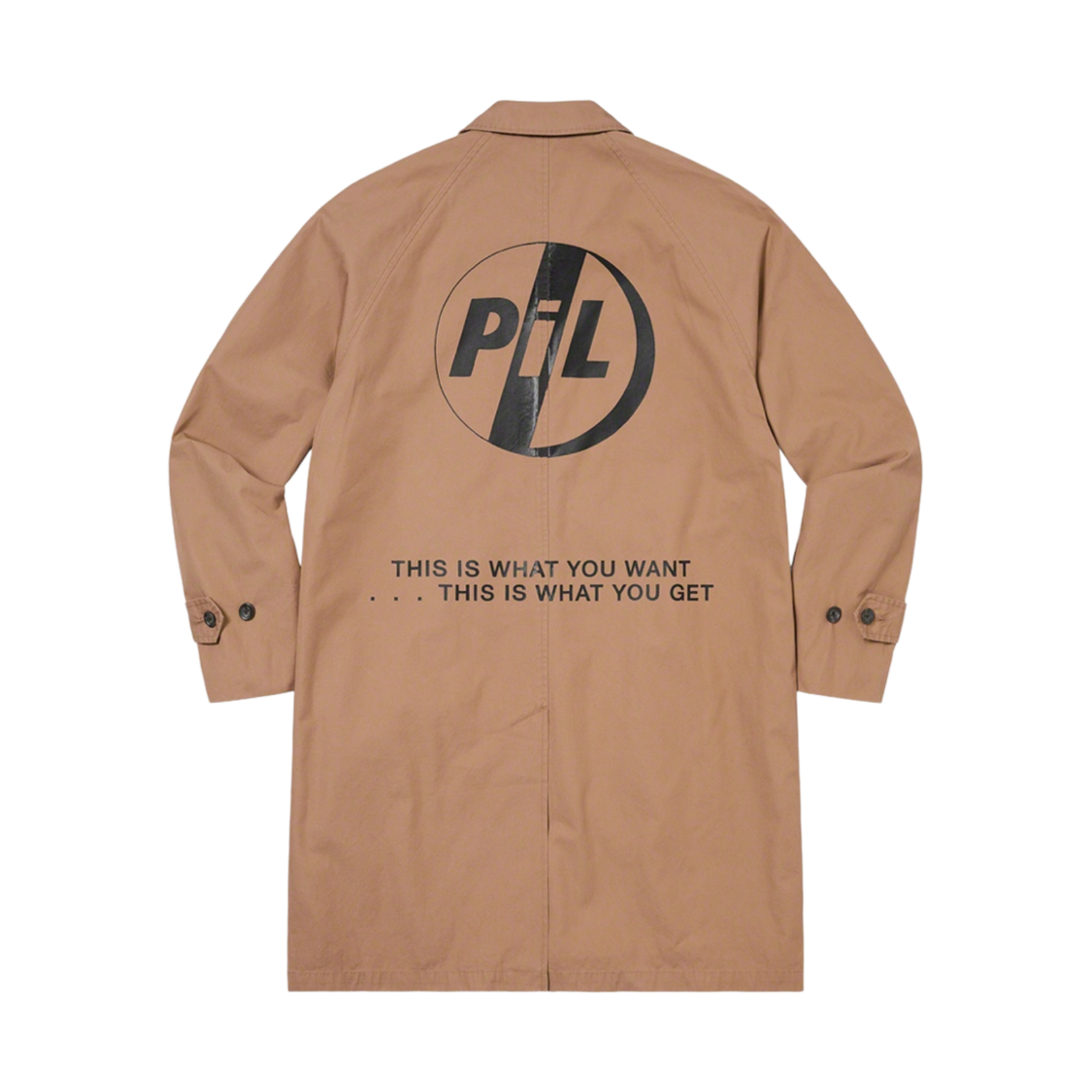 슈프림 필 트렌치 코트 탄 - 22FW(Supreme PiL Trench Coat Tan - 22FW) - 3