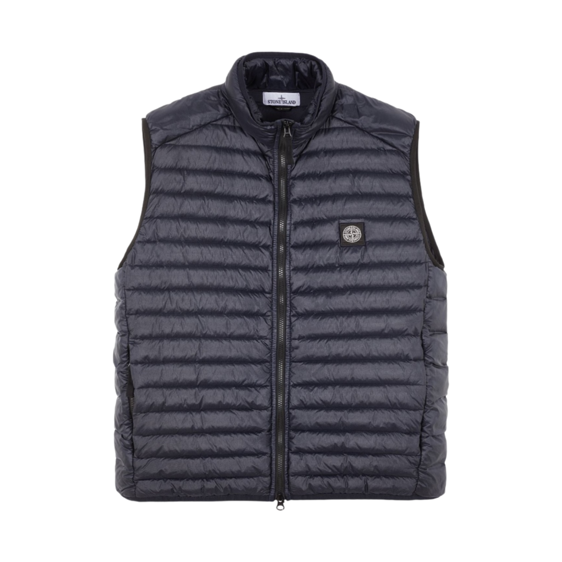 스톤 아일랜드 G0224 룸 우븐 체임버스 R-나일론 다운-TC 베스트 네이비 블루 - 22FW(Stone Island G0224 Loom Woven Chambers R-Nylon Down-TC Vest Navy Blue - 22FW) - 1