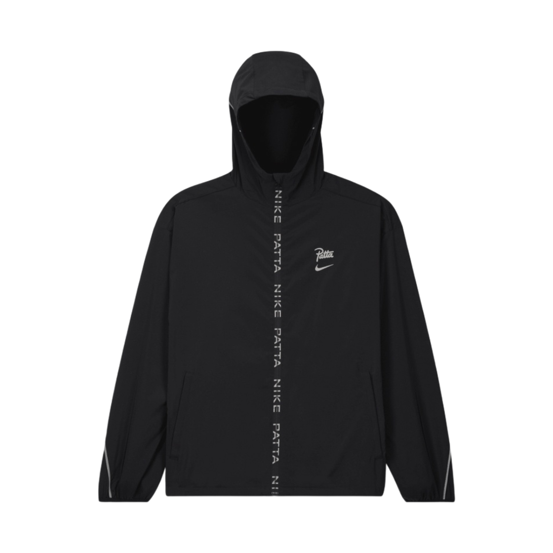 나이키 x 파타 풀 집 자켓 블랙 - 아시아