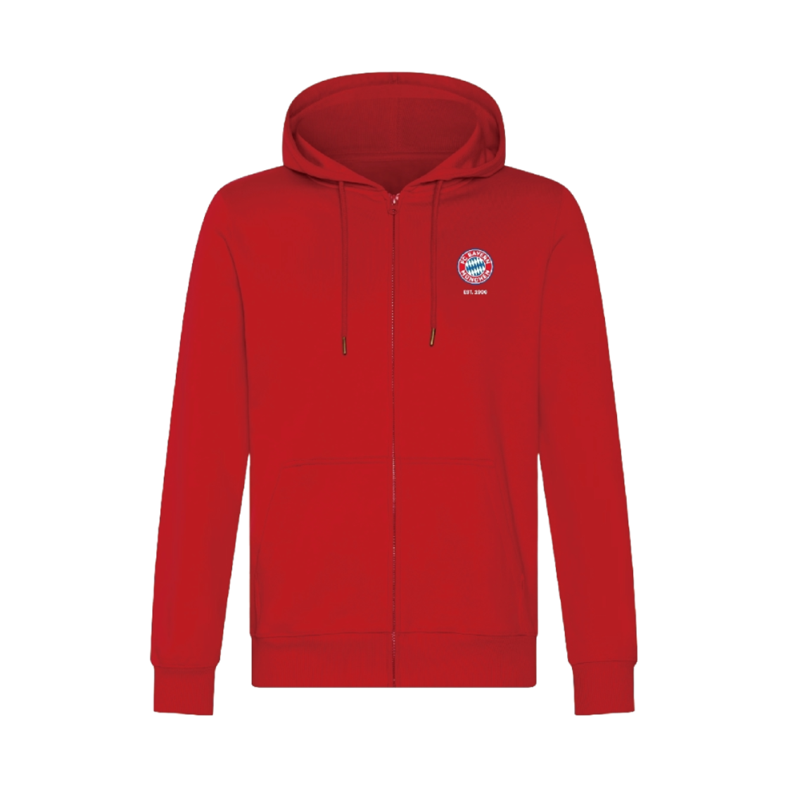 BAY24B0HD001URD Over The Pitch FCB Essential Hooded Jacket Red