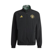 Adidas Manchester United Stone Roses Anthem Jacket Black Multicolor - KR Sizing