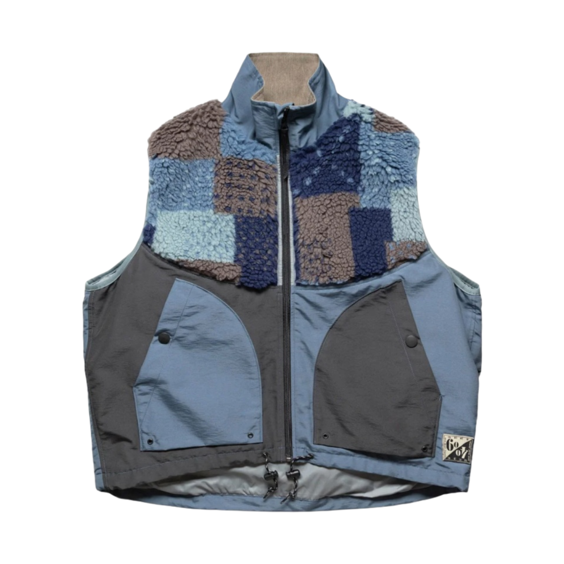 캐피탈 60/40 크로스 X 츠기하기 플리스 휘테 베스트 네이비