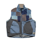 Kapital 60/40 Cross X Tugihagi Fleece Hutte Vest Navy