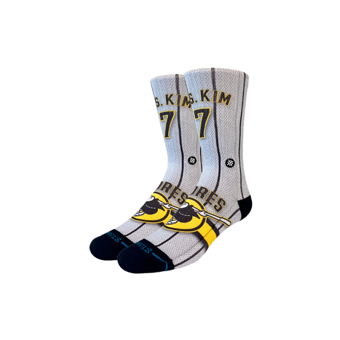 스탠스 x 엠엘비 2024 플레이어스 삭스 김하성 버전 2 옐로우