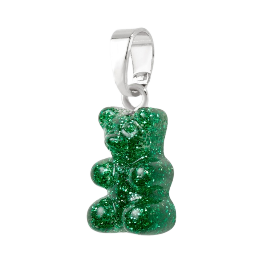 크리스탈 헤이즈 노스텔지아 베어 클래식 커넥터 실버 그린 헤이즈(Crystal Haze Nostalgia Bear with Classic Connector Silver Green Haze)