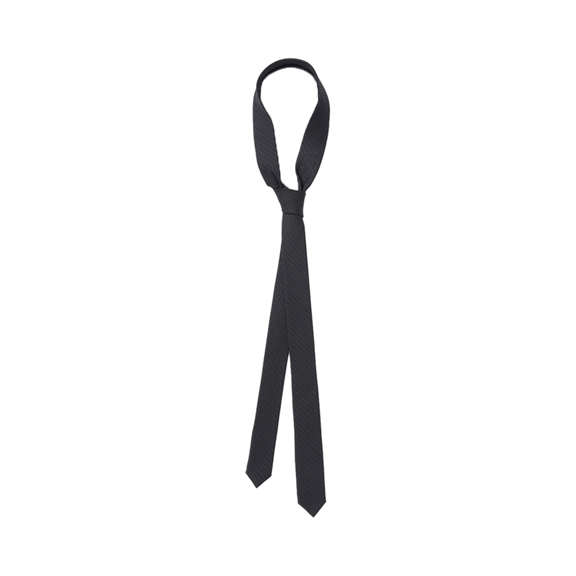 밀로 아카이브 슬라이드 다이애그널 슬림 타이 블랙