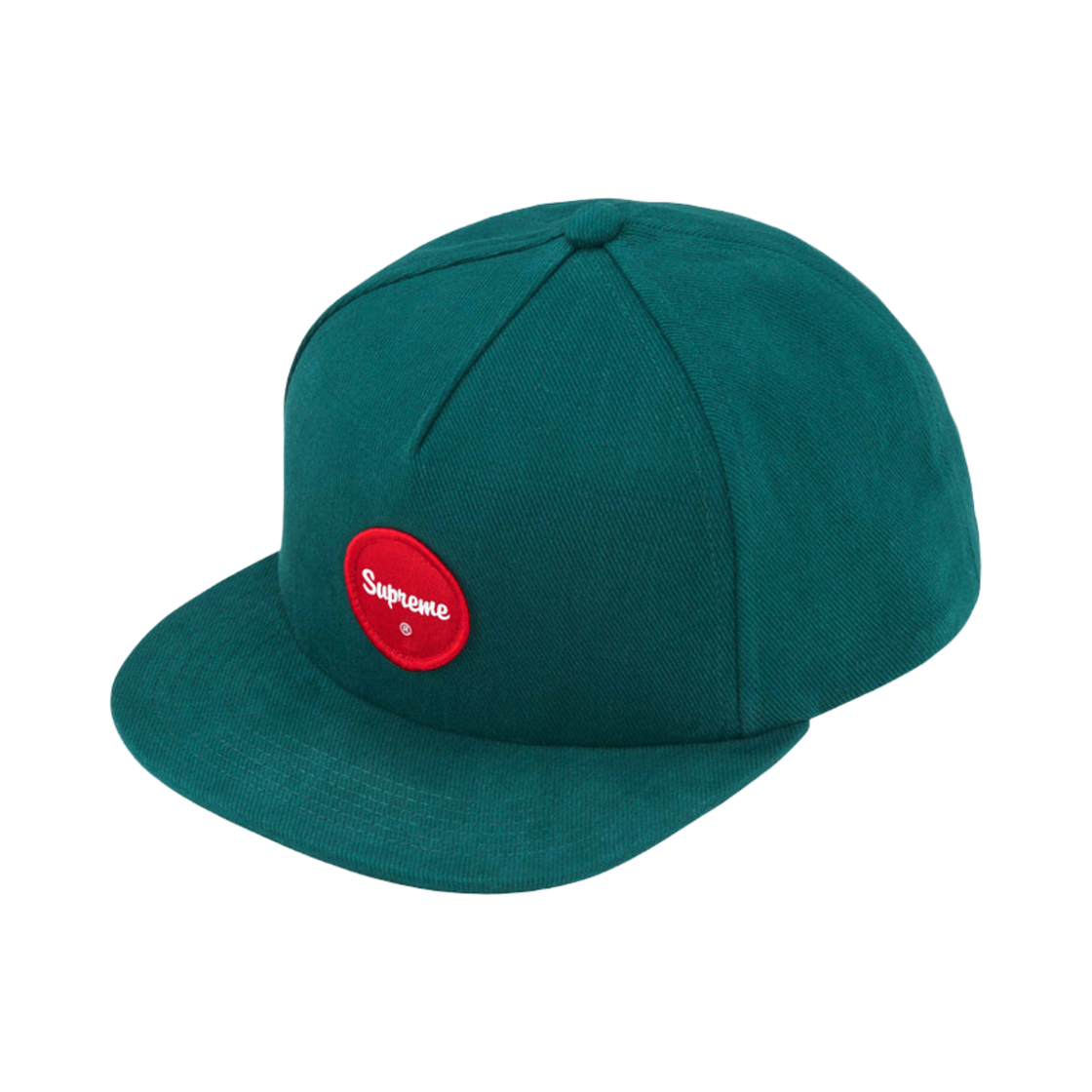 - Supreme Twill Patch 5-Panel Teal - 24SS