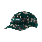 Supreme Weirdo Dave Corduroy Camp Cap Green - 24SS