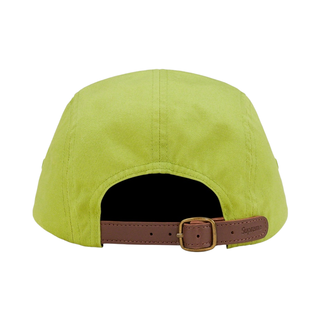 슈프림 워시드 치노 트윌 캠프캡 다크 라임 - 22SS(Supreme Washed Chino Twill Camp Cap Dark Lime - 22SS) - 2