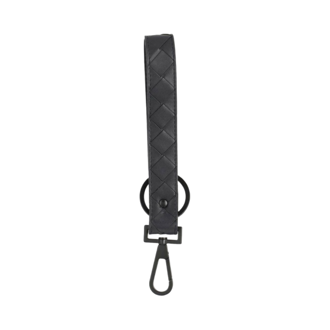 보테가 베네타 인트레치아토 키링 미드나잇 블루(Bottega Veneta Intrecciato Keyring Midnight Blue)
