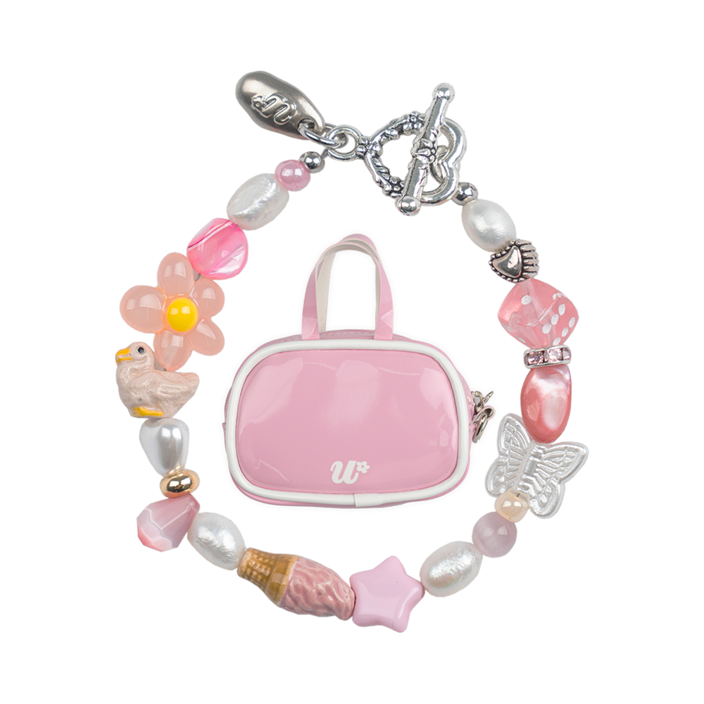 USMACC02 Unsteady Market Bracelet+Mini Bag Rosie Mon