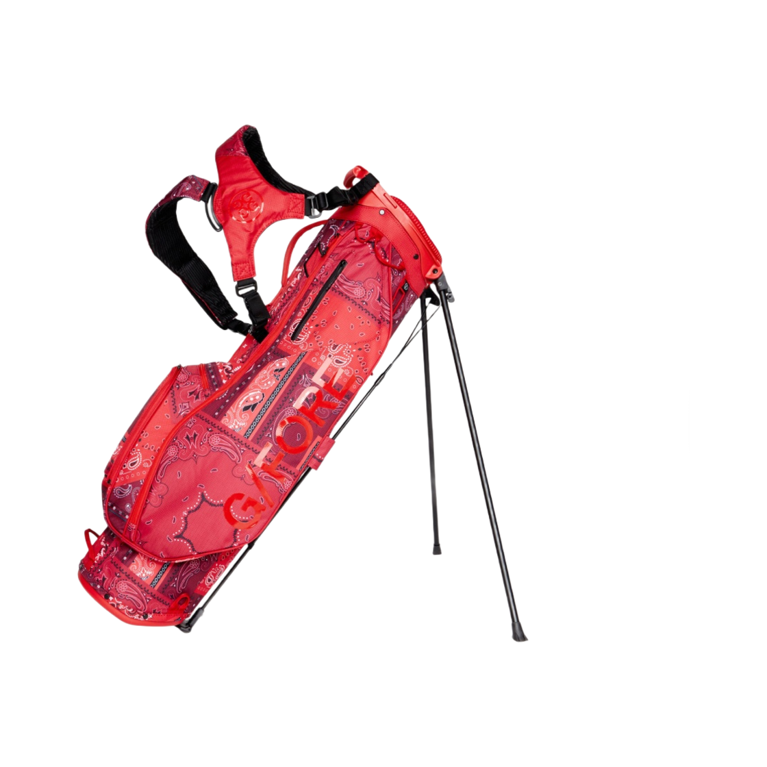 지포어 반다나 라이트웨이트 캐리 골프백 루비(G/Fore Bandana Lightweight Carry Golf Bag Ruby) - 2
