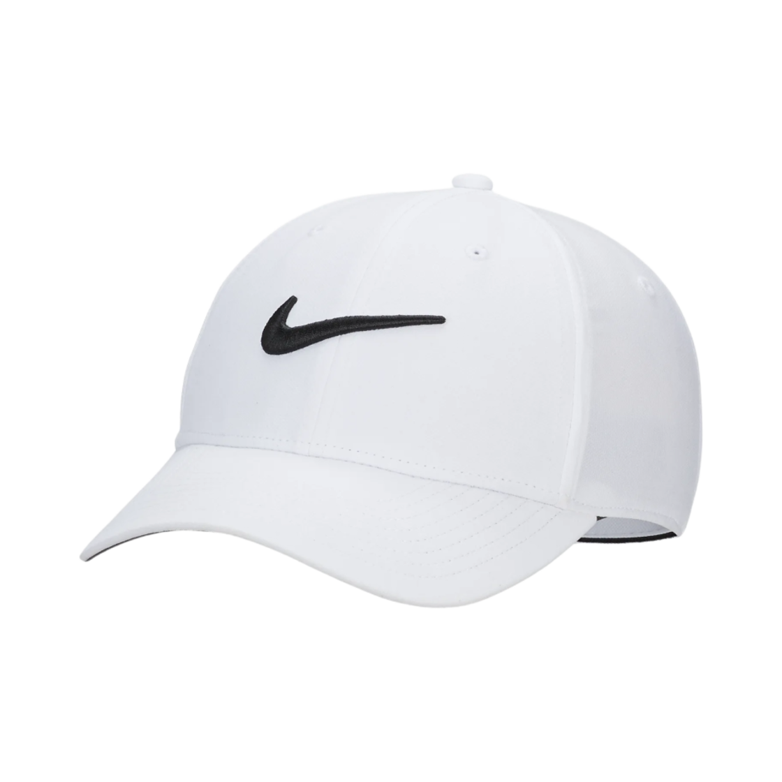FB5625-100 Nike Dry-Fit ADV Club Structured Swoosh Cap White Black