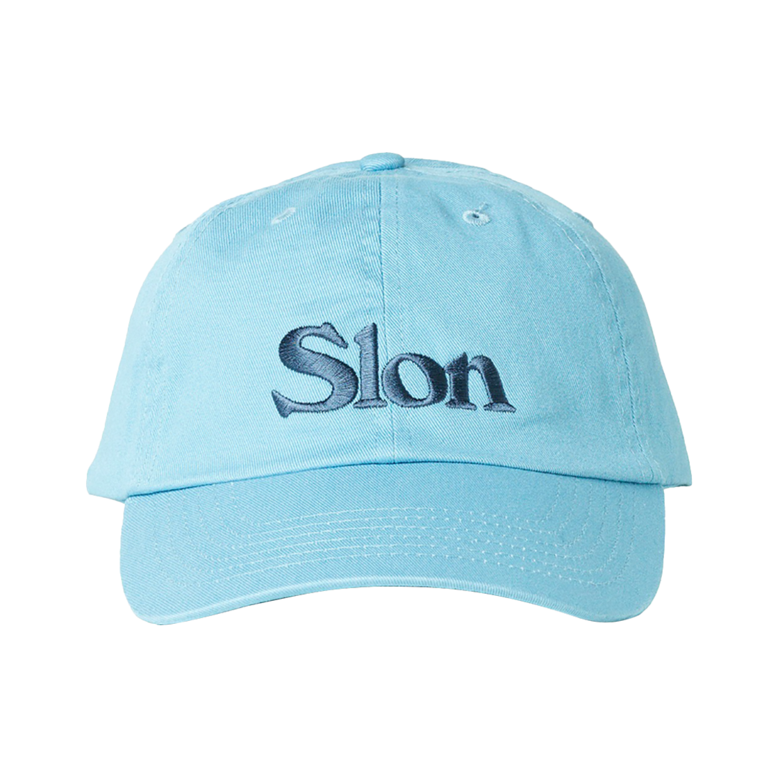 Slon Classic Logo 6panel Basic Hat BB CHERRY DRIVER Slon Classic Logo 6panel Basic Hat Baby Blue