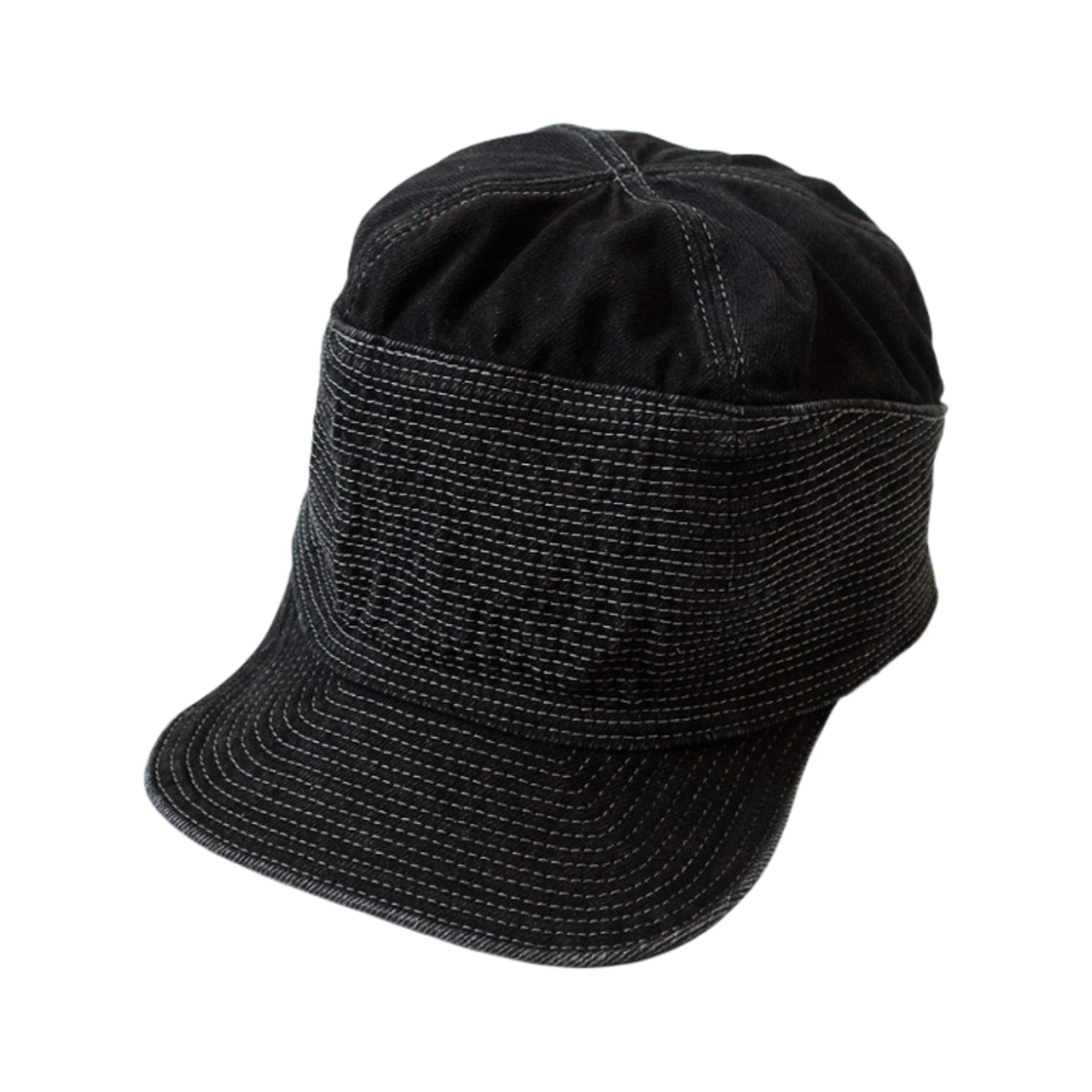 K2309XH522/EK-1664XH Kapital 11.5 oz. Denim The Old Man And The Sea Cap Black