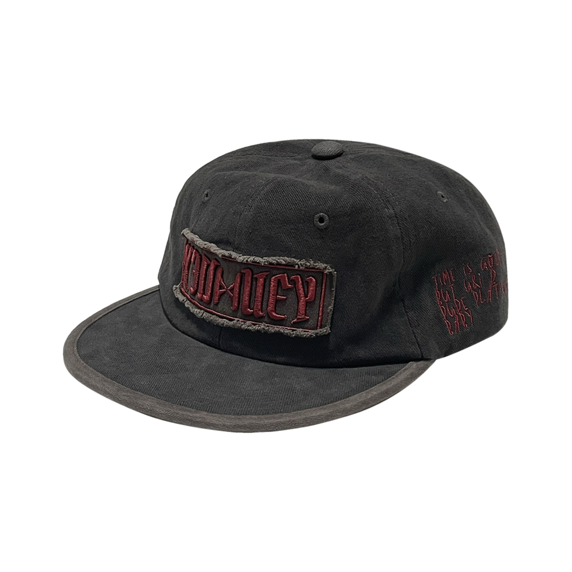 휴이 OG 로고 빈티지 워싱 캡 차콜(Huey OG Logo Vintage Washing Cap Charcoal)