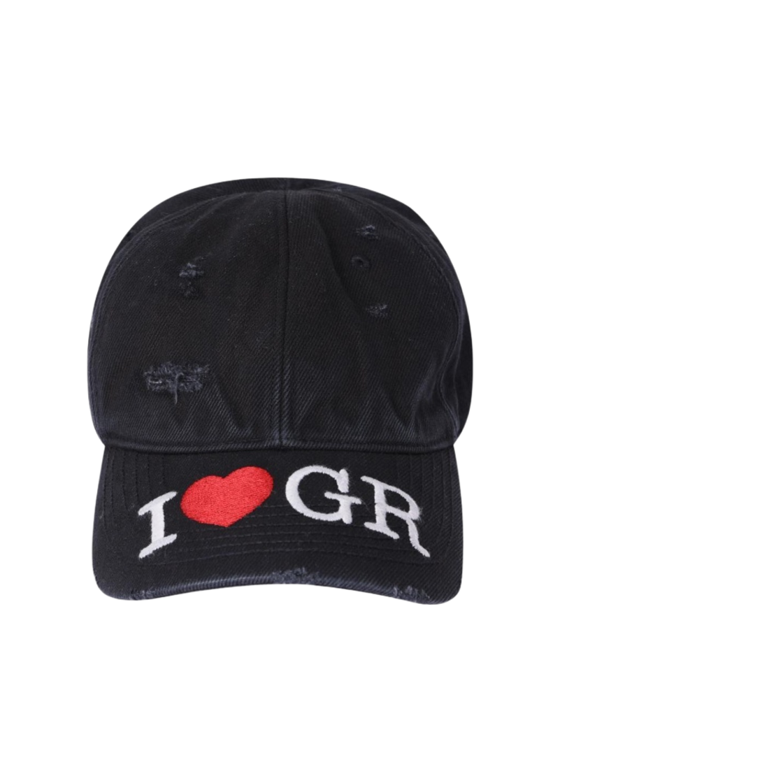 프로젝트 G/R 아이 러브 GR 캡 블랙 - 하우스 오브 GR 한정(Project G/R I Love GR Cap Black - Haus of GR Exclusive)