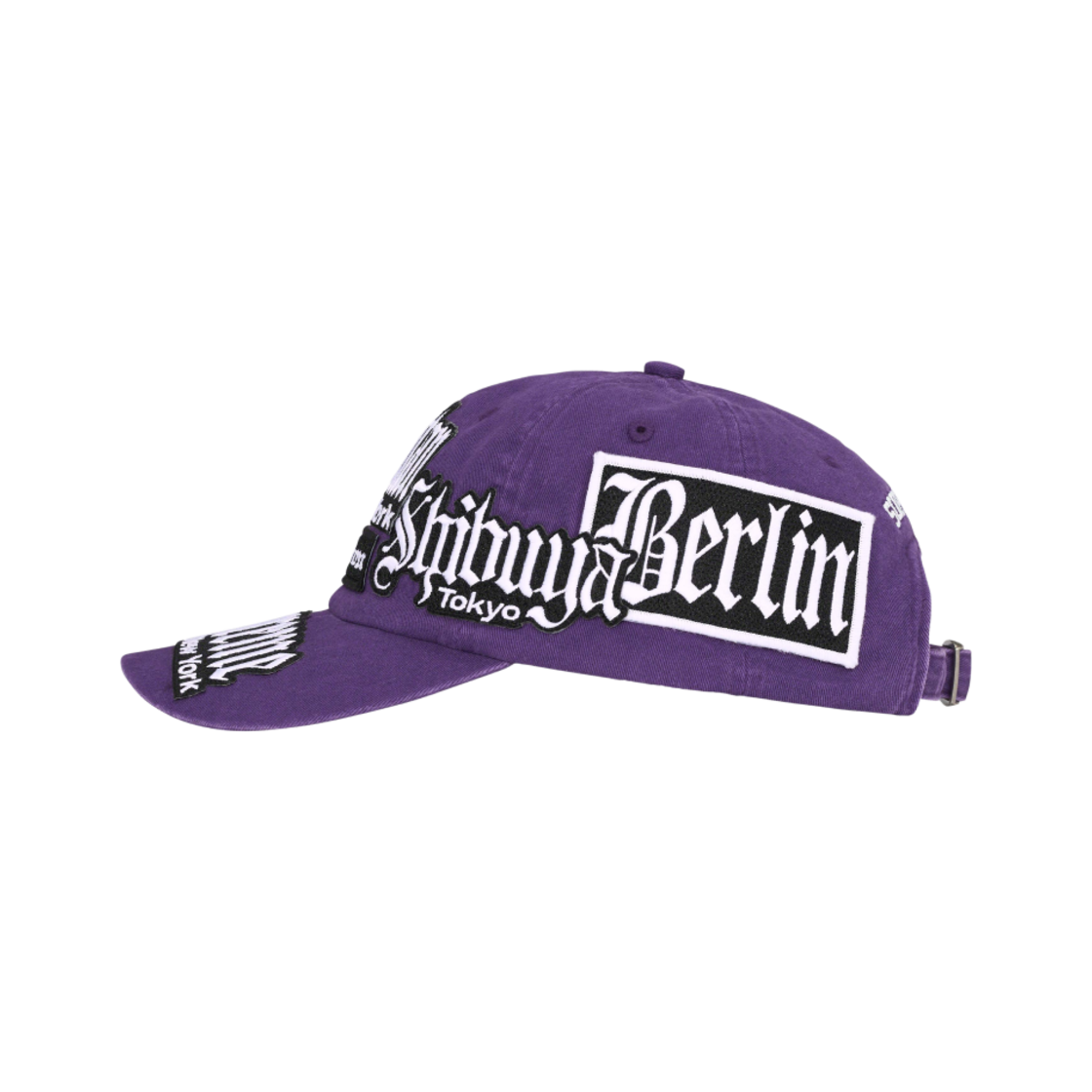 슈프림 시티 패치 6-패널 퍼플 - 23SS(Supreme City Patches 6-Panel Purple - 23SS) - 3