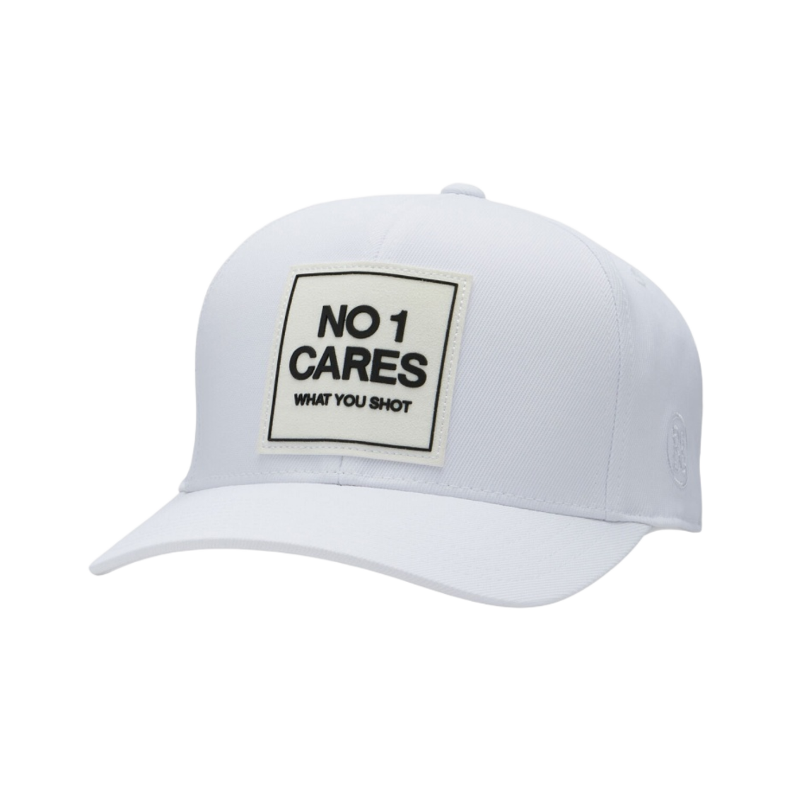 지포어 No 1 케어스 패치 스트레치 트윌 스냅백 스노우(G/Fore No 1 Cares Patch Stretch Twill Snapback Snow)