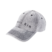 (W) Matin Kim Matin Black Denim Ball Cap Grey