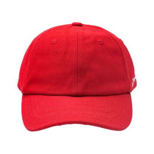 Jacquemus La Casquette Jacquemus Signature Baseball Cap Red