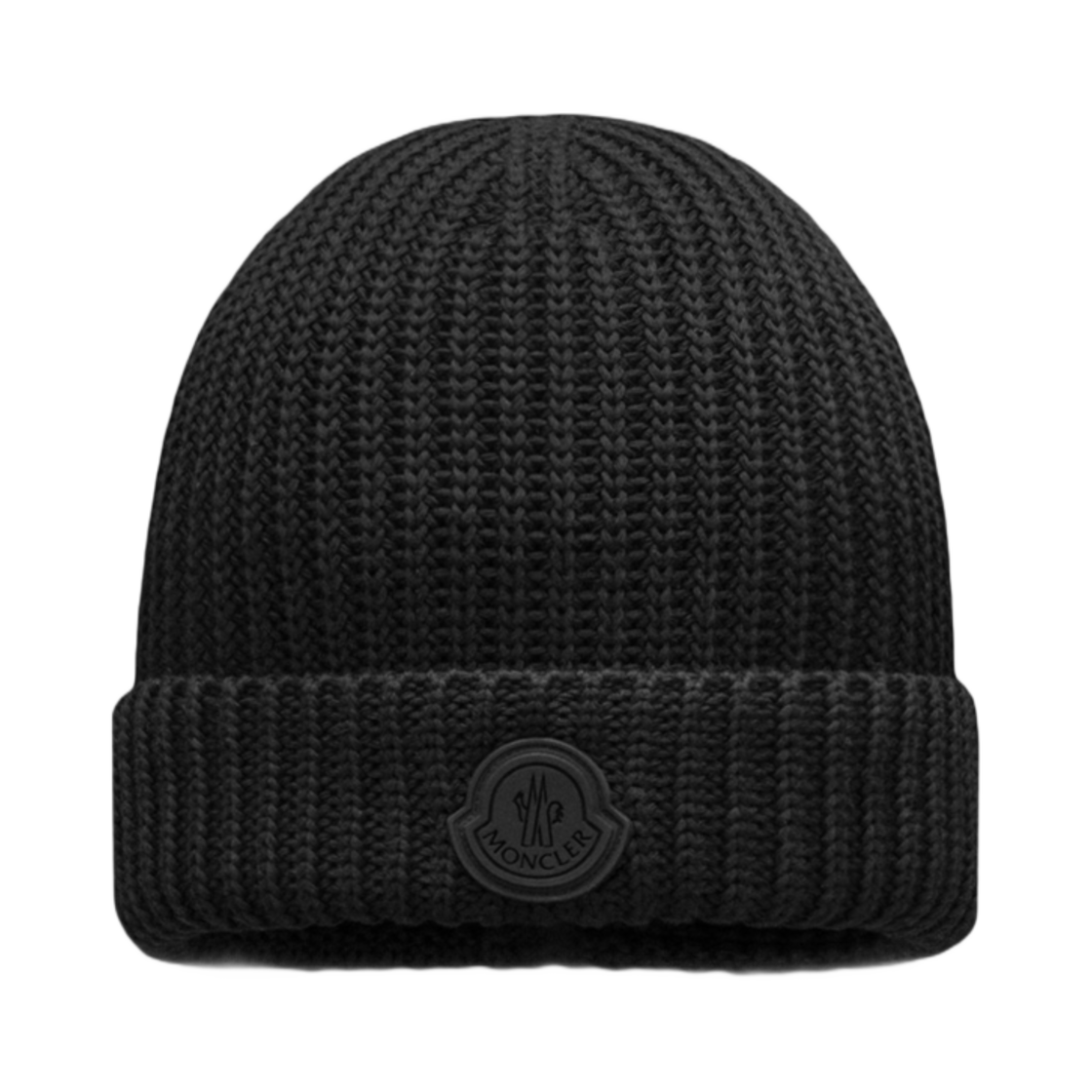 몽클레르 코튼 비니 블랙 - 25SS(Moncler Cotton Beanie Black - 25SS) - 1