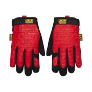 Supreme x Mechanix Leather Work Gloves Red - 24SS