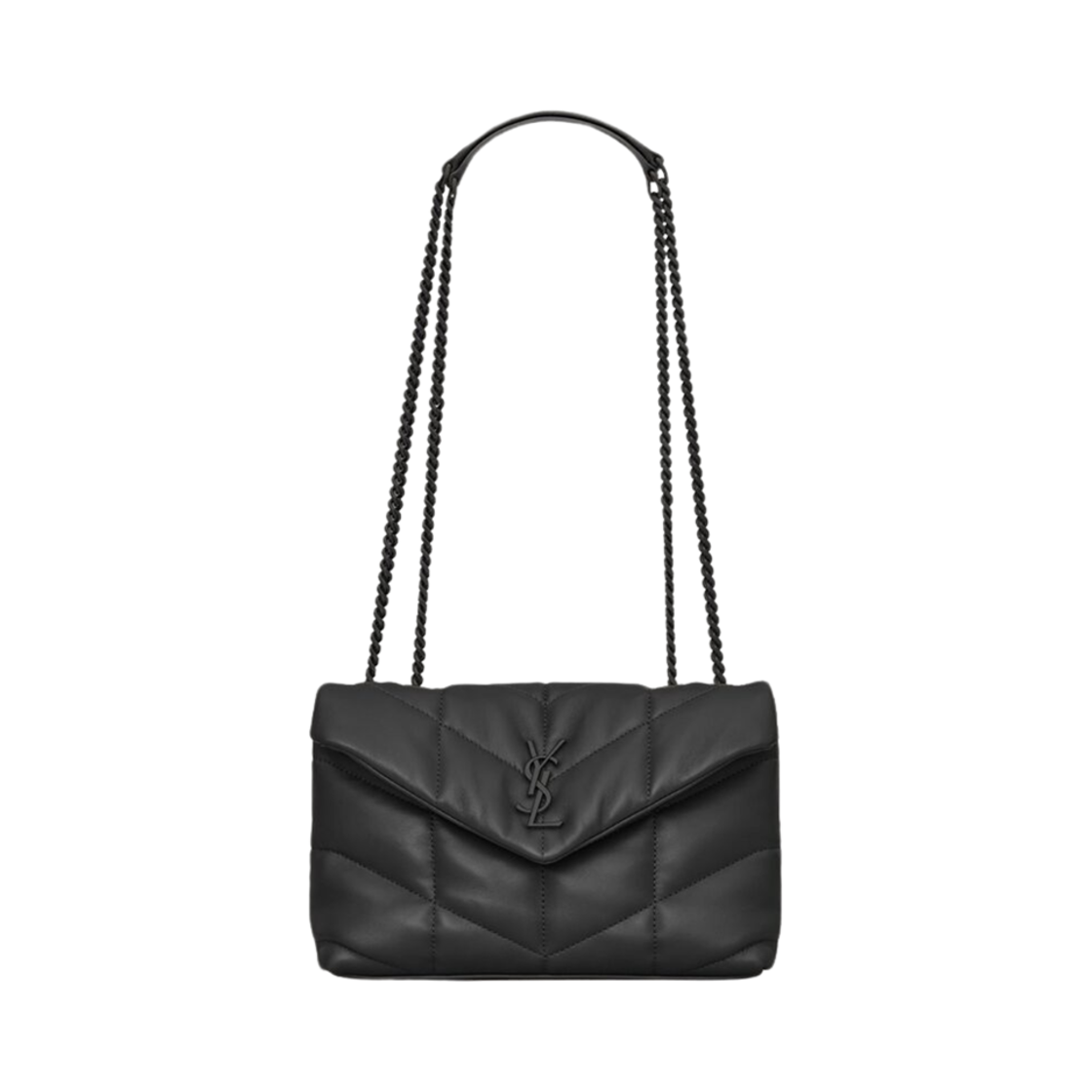 759337-1EL08-1000 (W) Saint Laurent Toy Puffer In Nappa Leather Noir