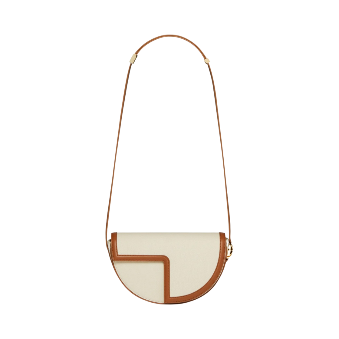 파투 르 파투 백 리사이클드 코튼 레더 사프론 클레이(Patou Le Patou Bag In Recycled Cotton Leather Saffron Clay)