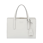 Prada Re-Edition 1995 Brushed Leather Mini Handbag White