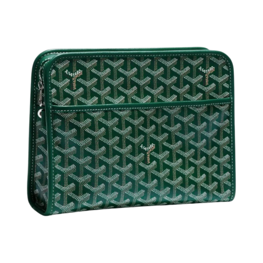 ABAJOUV-MM-09 Goyard Jouvence MM Toilet Bag Green