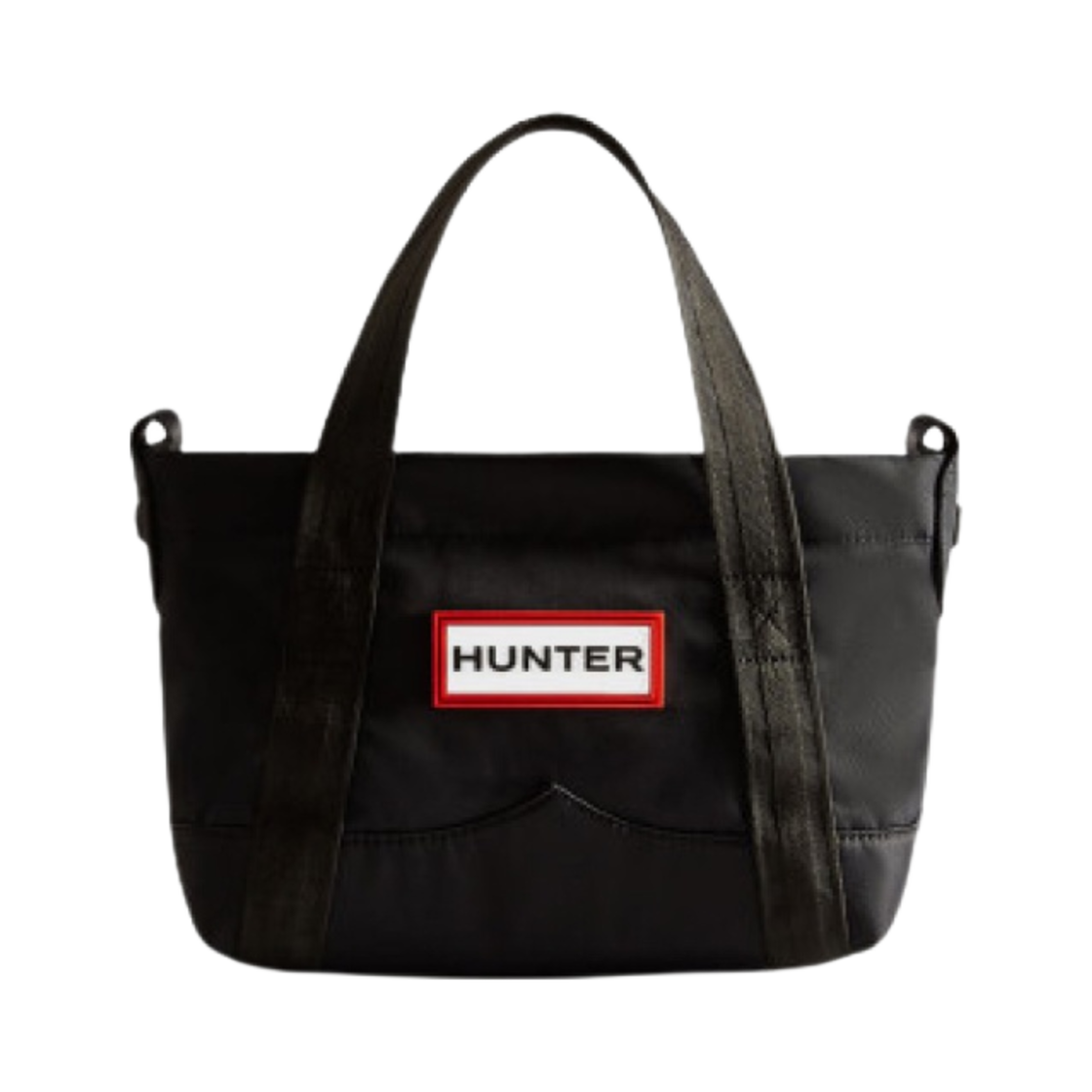 UBS1203KBM-BLK Hunter Nylon Mini Topclip Tote Black