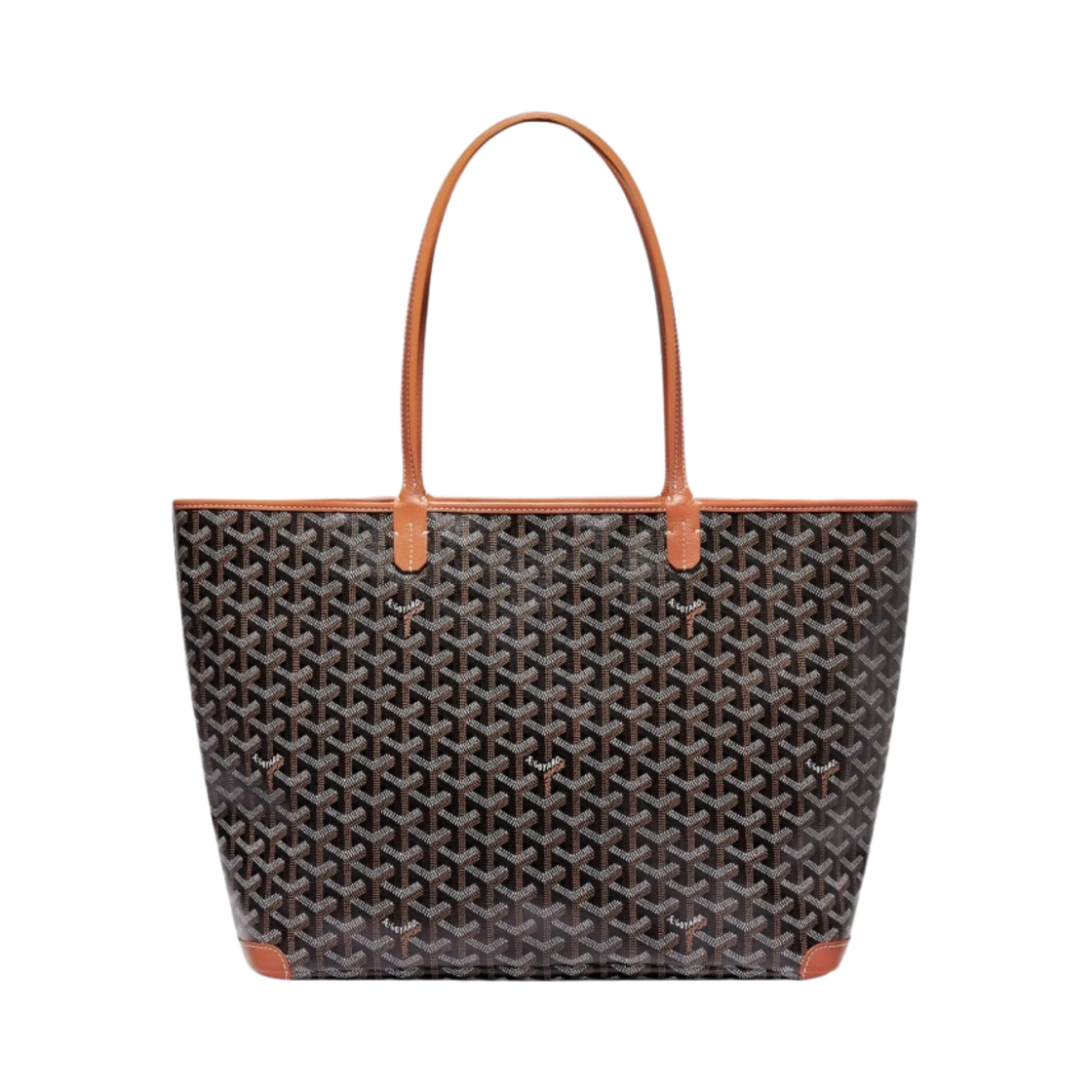 고야드 아르투아백 MM 블랙 탄(Goyard Artois MM Bag Black Tan) - 2