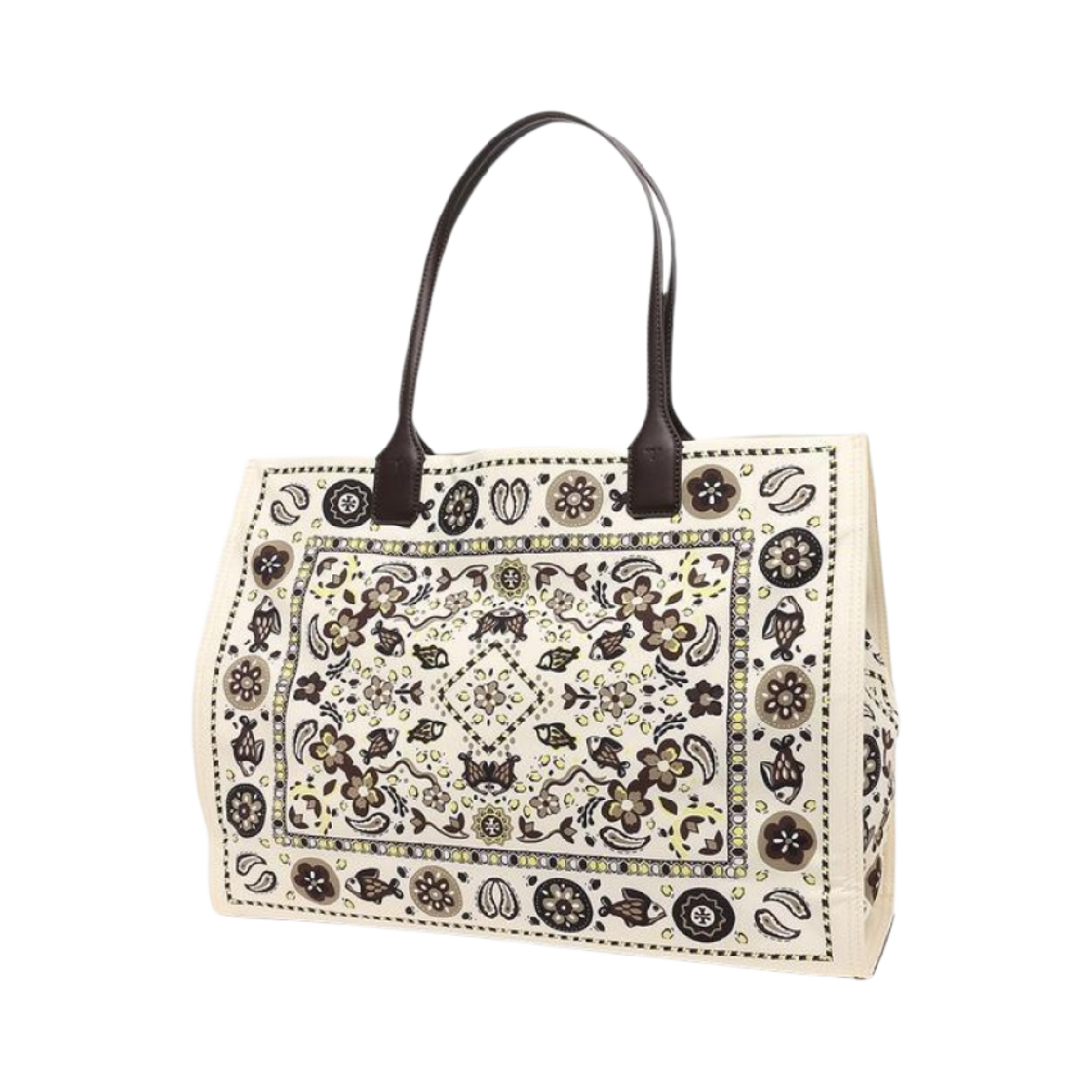 토리버치 엘라 프린티드 토트백 뉴 아이보리 파이시즈 드림(Tory Burch Ella Printed Tote Bag New Ivory Pisces Dream) - 2
