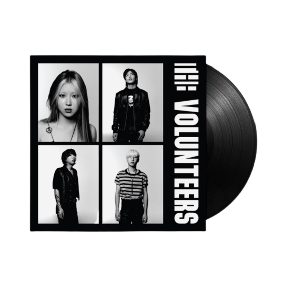 더 발룬티어스 정규 1집 LP 블랙 바이닐(The Volunteers 1st Album LP Black Vinyl)