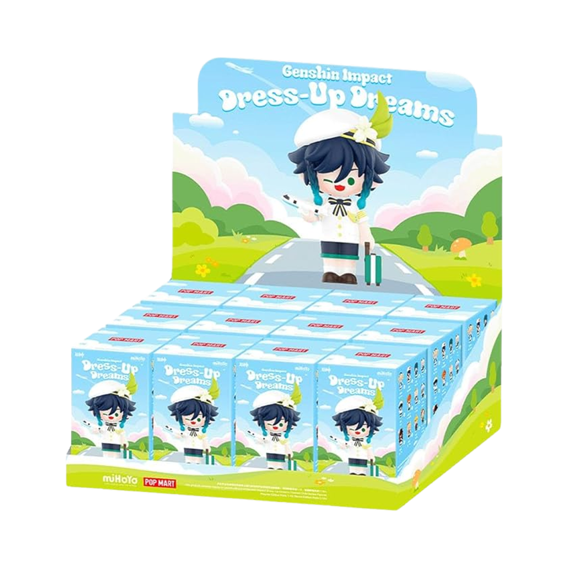 팝마트 원신 드레스 업 치비 시리즈 미개봉 랜덤박스 (12개입)