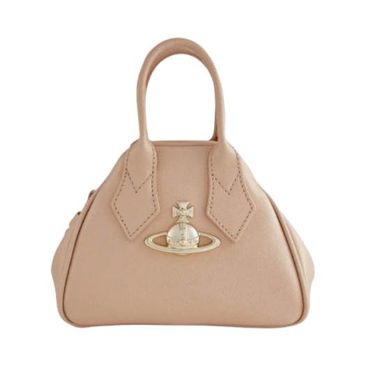 Vivienne Westwood Victoria Mini Yasmine Handbag Beige
