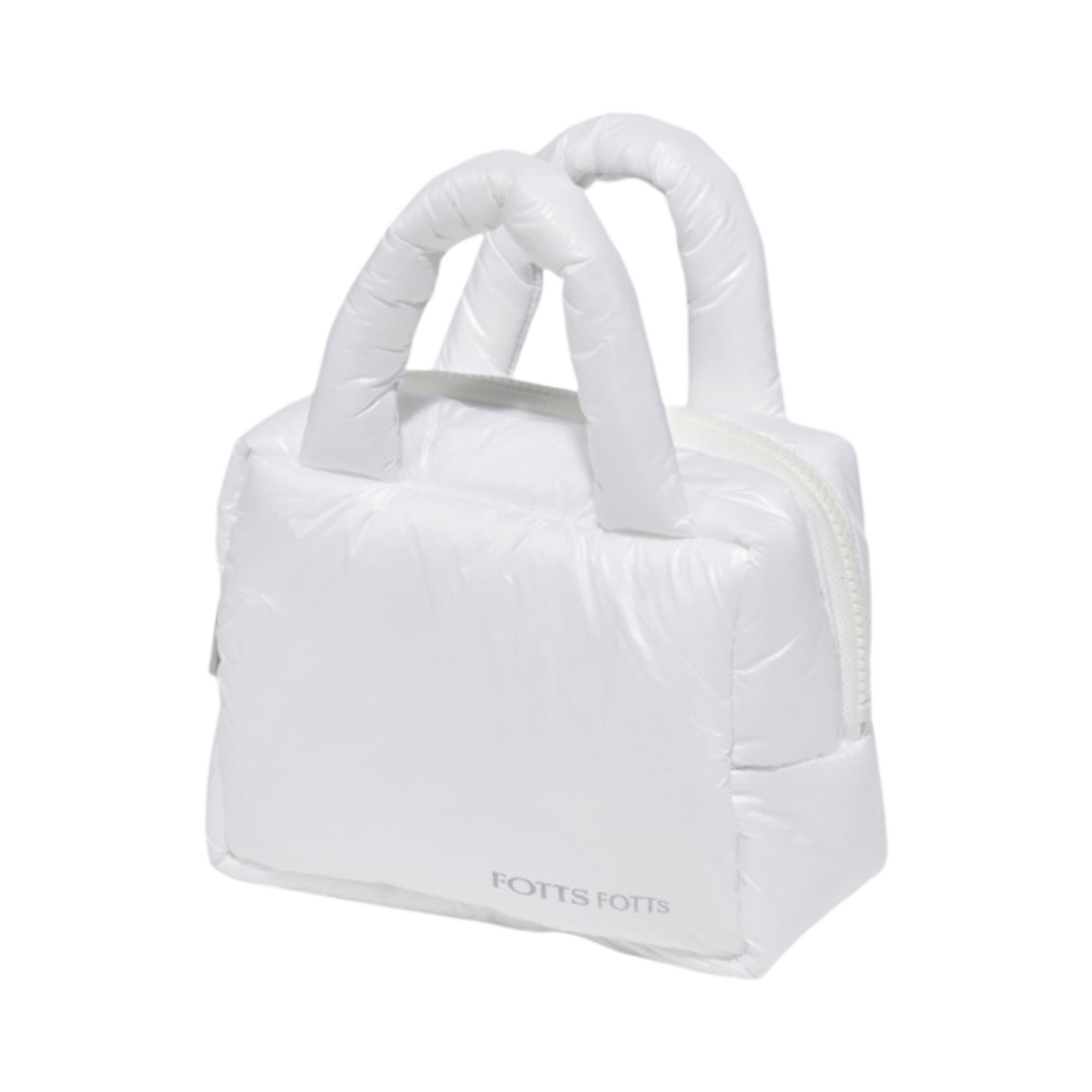 포츠포츠 퍼퍼 백 미니 화이트(Fottsfotts Puffer Bag Mini White) - 2