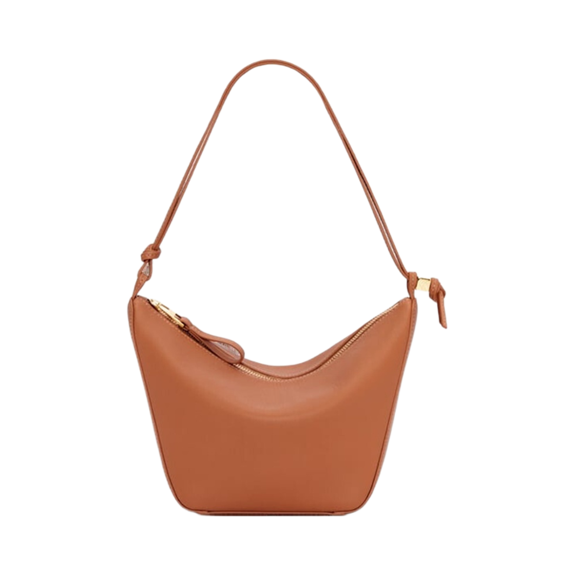 로에베 미니 해먹 호보 백 인 클래식 카프스킨 탄(Loewe Mini Hammock Hobo Bag In Classic Calfskin Tan)