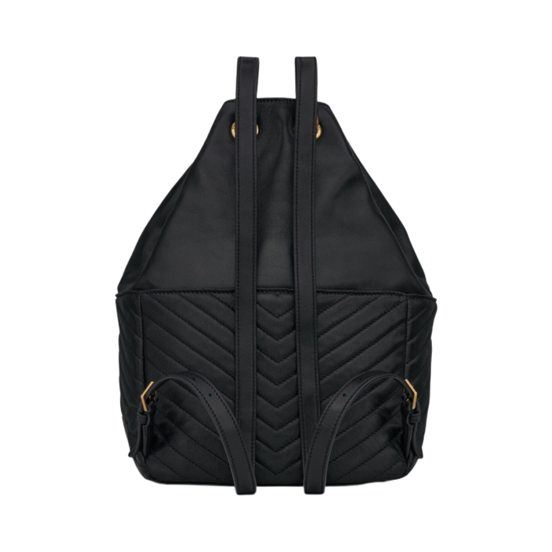 생로랑 램스킨 조 모노그램 백팩 블랙(Saint Laurent Joe Monogram Backpack in Lambskin Black) - 3