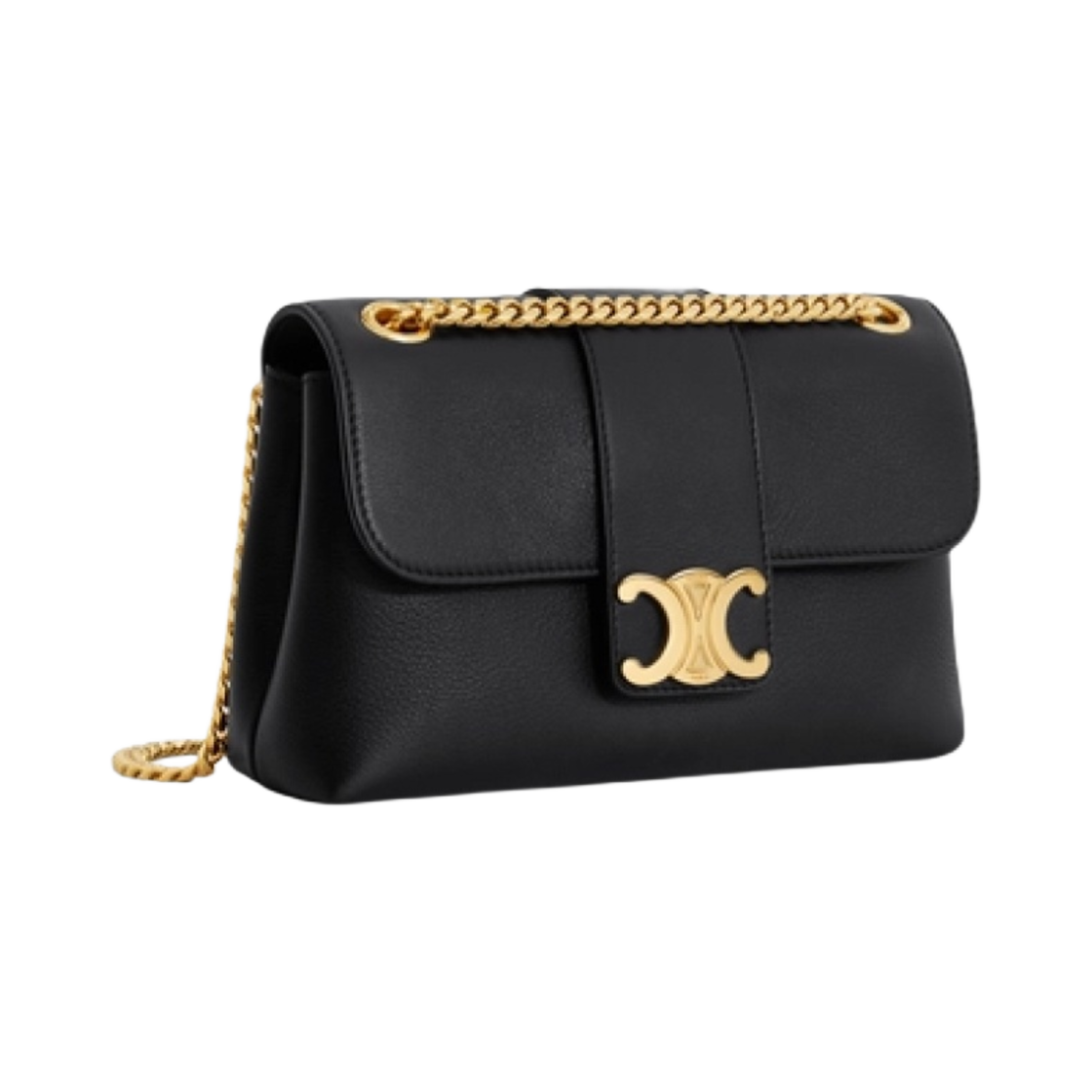 셀린느 서플 카프스킨 틴 빅투아르백 블랙(Celine Teen Victoire Bag in Supple Calfskin Black) - 2