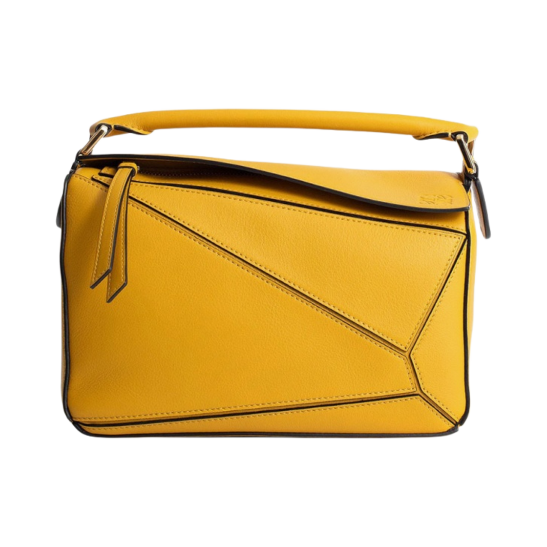 로에베 스몰 퍼즐백 클래식 카프스킨 머스타드(Loewe Small Puzzle Bag in Classic Calfskin Mustard) - 1