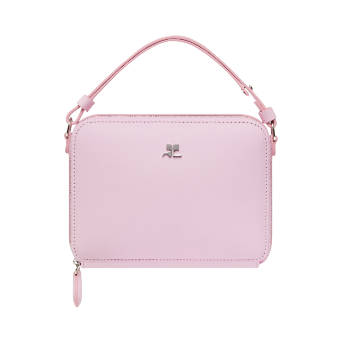 323GSA058CR00105018 Courreges Cloud Leather Bag Pink
