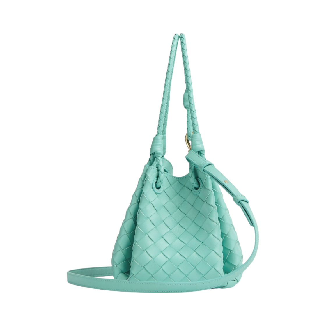 보테가 베네타 스몰 파라슈트 그린 오아시스(Bottega Veneta Small Parachute Green Oasis) - 2
