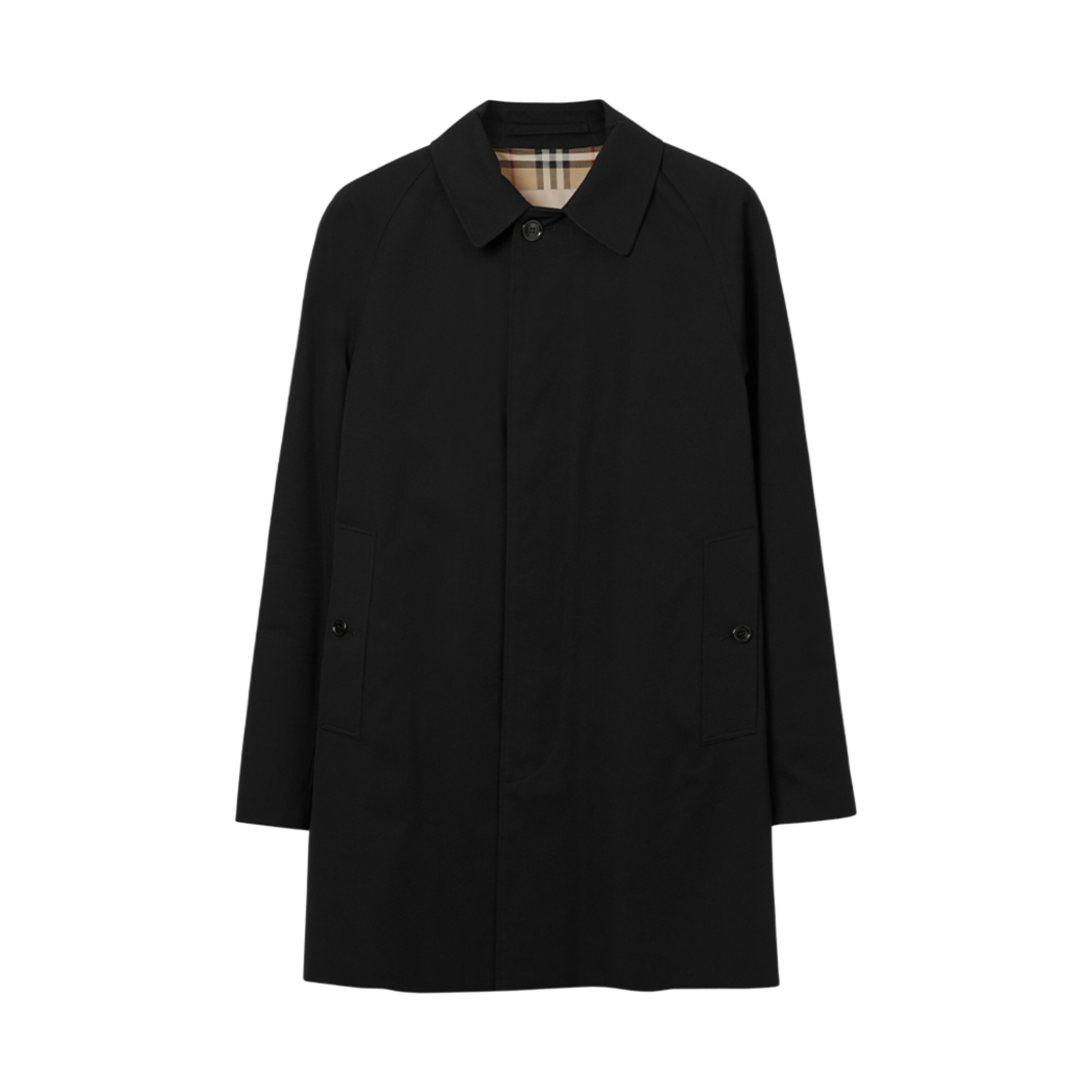 버버리 캠든 헤리티지 카 코트 블랙(Burberry Camden Heritage Car Coat Black) - 1