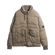 C.P. Company Nycra-R Short Down Jacket Walnut Beige - 24FW