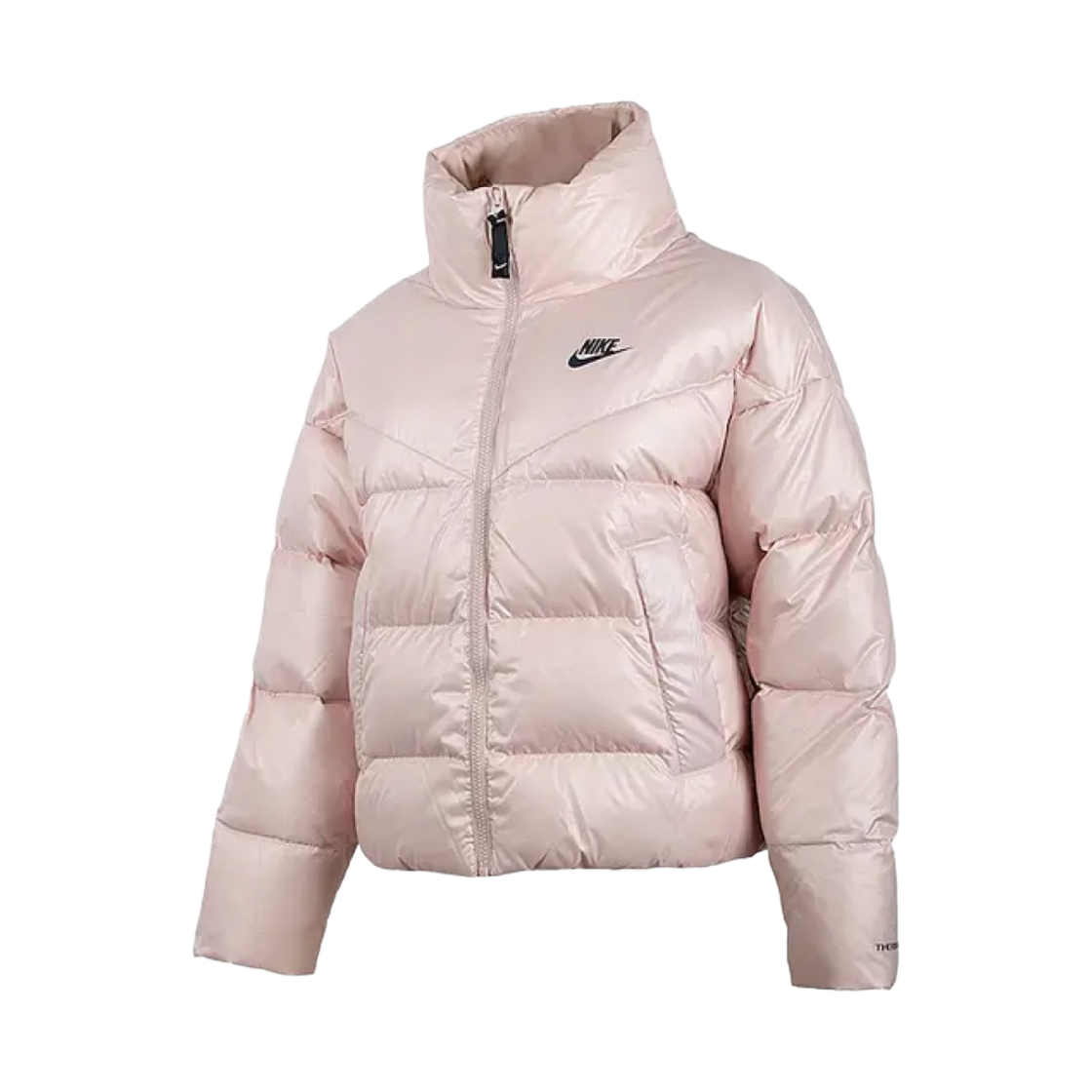 (W) 나이키 NSW 써마핏 시티 시리즈 자켓 핑크 - US/EU((W) Nike NSW Therma-Fit City Series Jacket Pink - US/EU) - 1