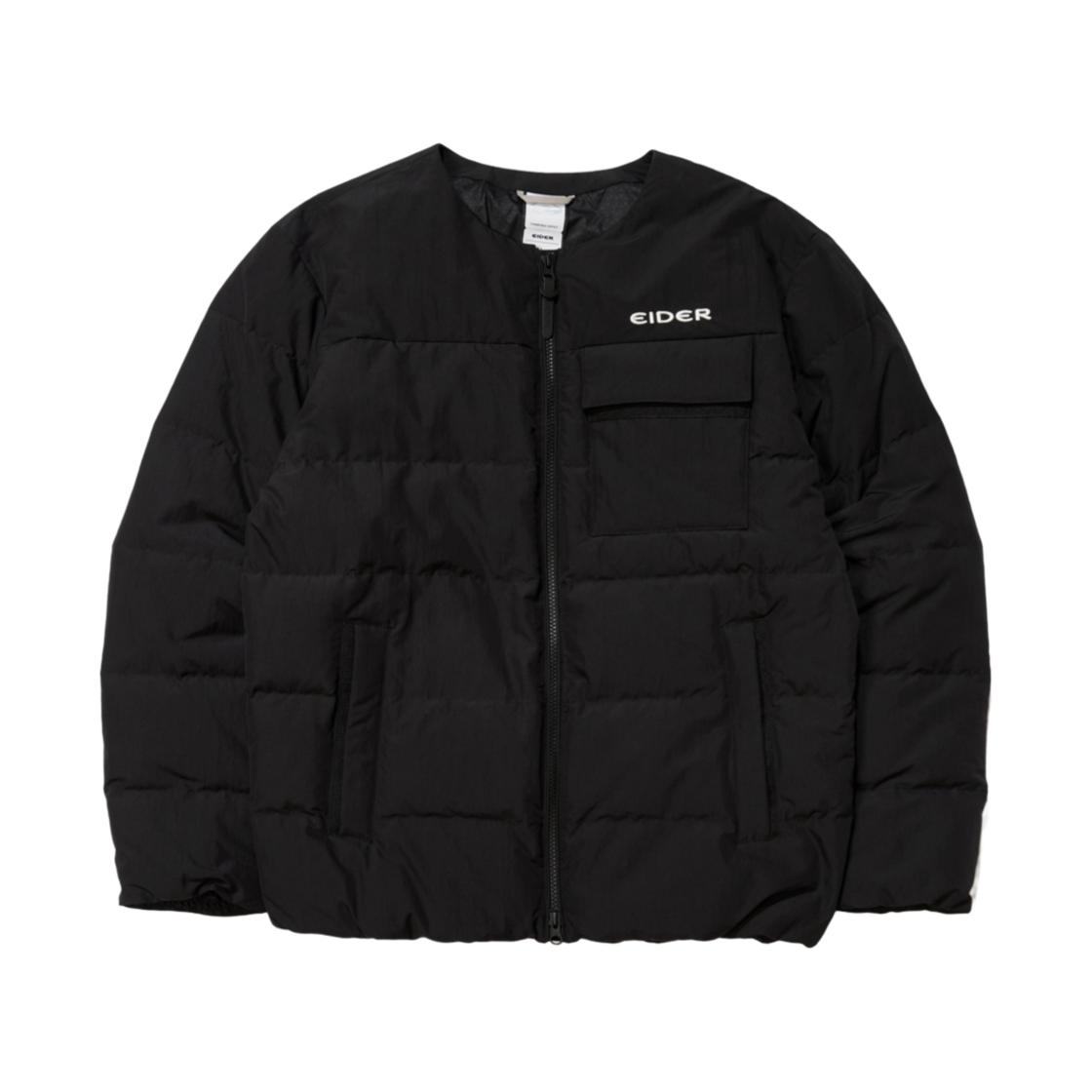 아이더 써모락 C 유넥 슬림 다운 자켓 블랙(Eider Thermolock C U-Neck Slim Down Jacket Black)