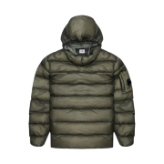 C.P. Company DD Shell Padded Overshirt Olive - 21FW